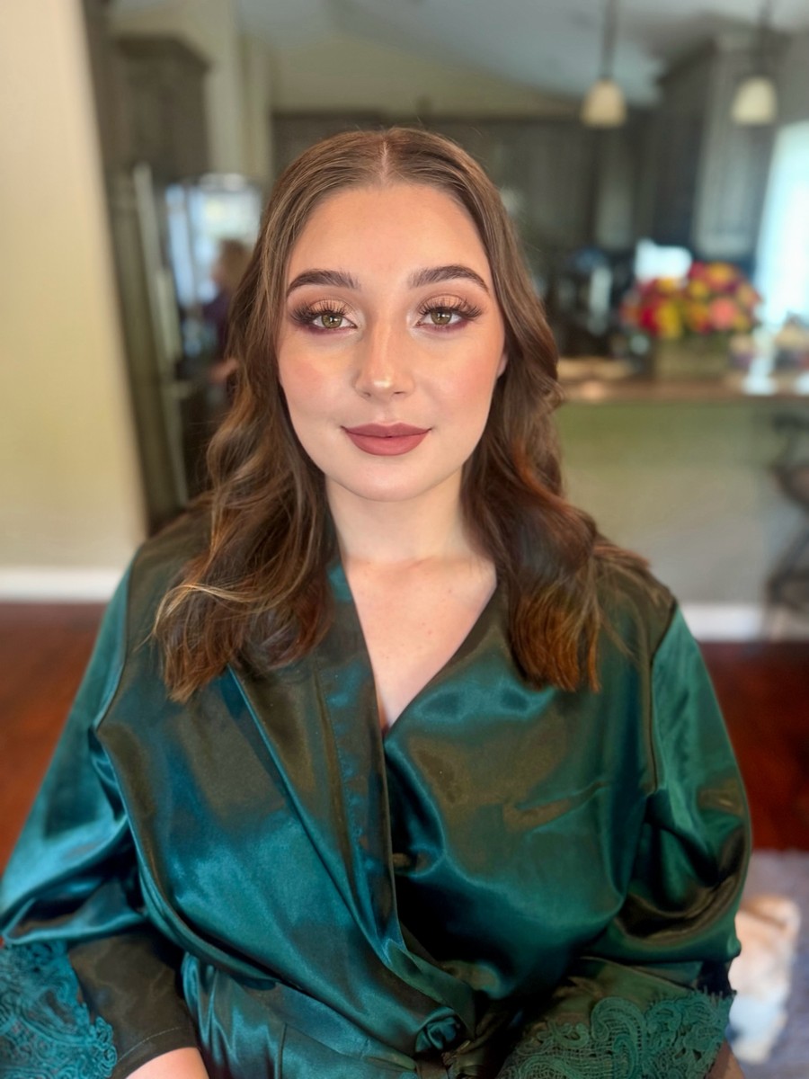 Bridal party makeup in Los Angeles by Just Mel